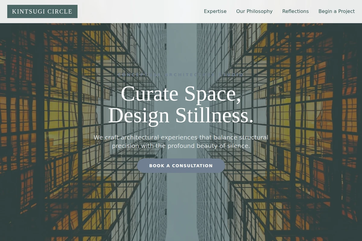 Conceptual Architecture Studio
