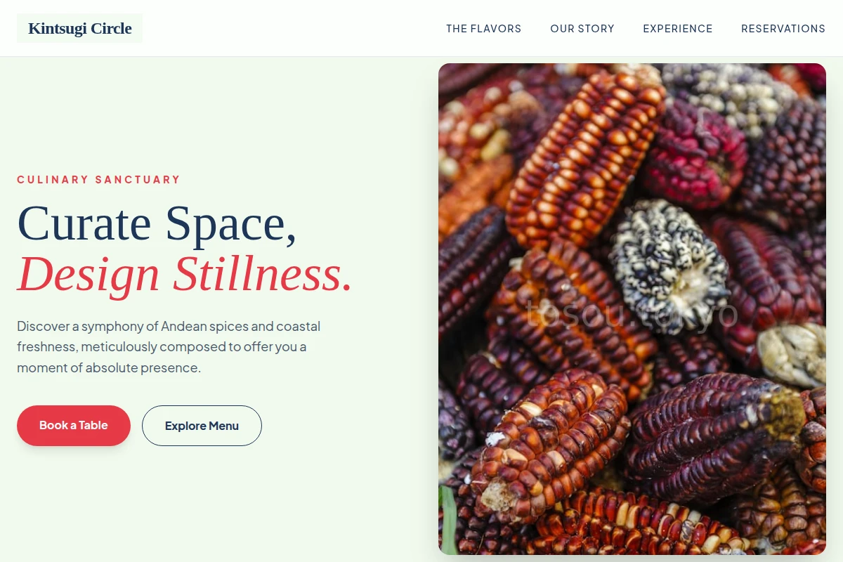 Fluid Peruvian Food