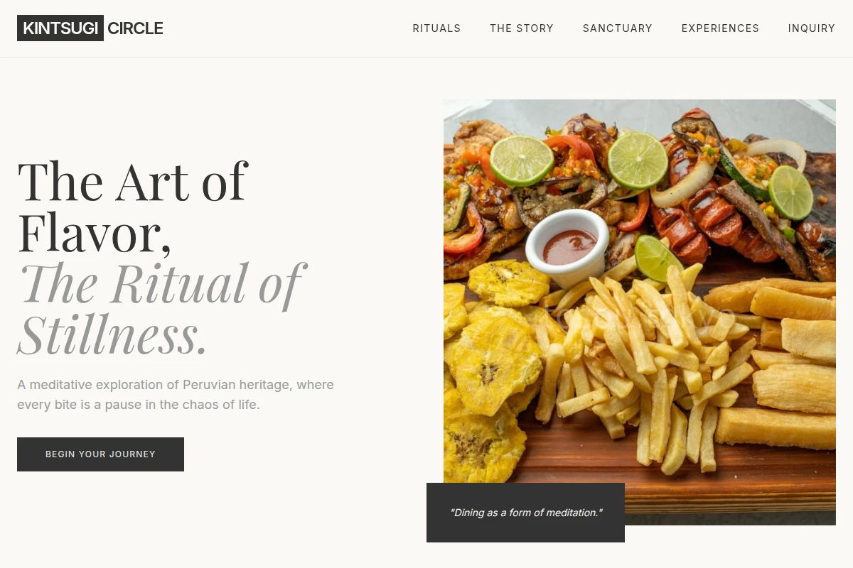 Zen Peruvian Food