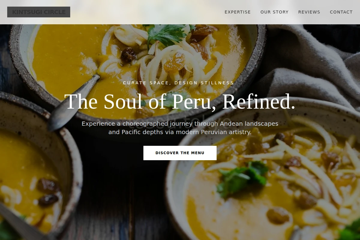 Matte Peruvian Food